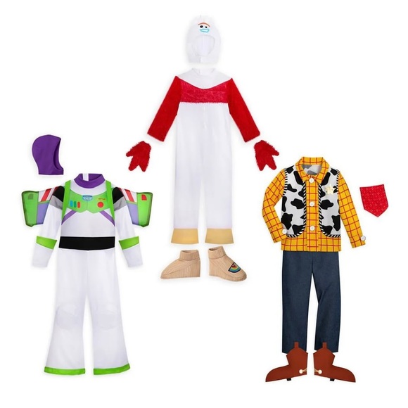 Toy Story 4 Costumes Buzz lightyear forky woody - Picture 1 of 11